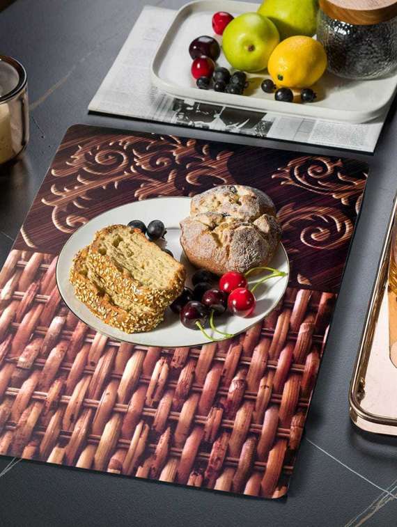 printed placemats for dining table and kitchen