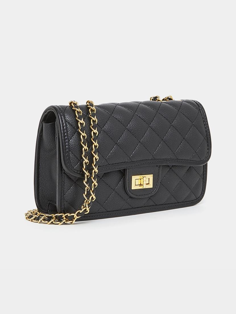 women black leatherette handbag - 21334341 -  Zoom Image - 0