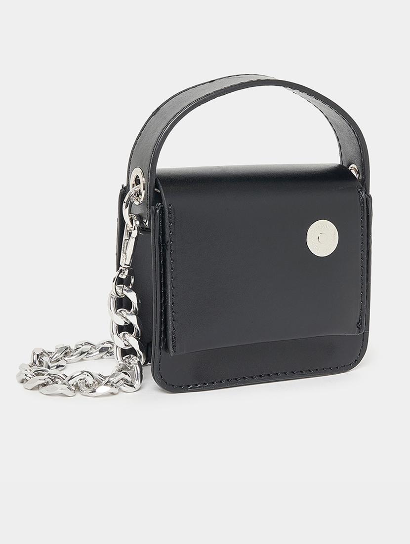 women black leatherette handbag - 21334342 - Zoom Image - 0