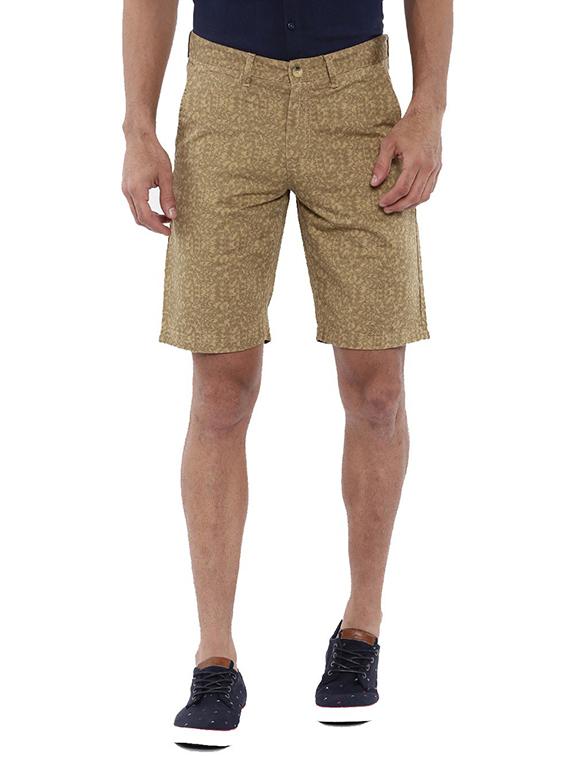men printed mid rise regular fit shorts - 21334769 - Zoom Image - 0