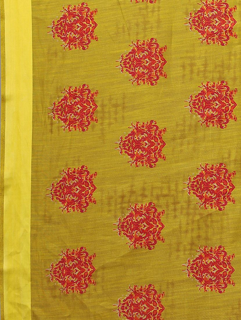 women printed saree with blouse - 21337542 - Standard Image - 3