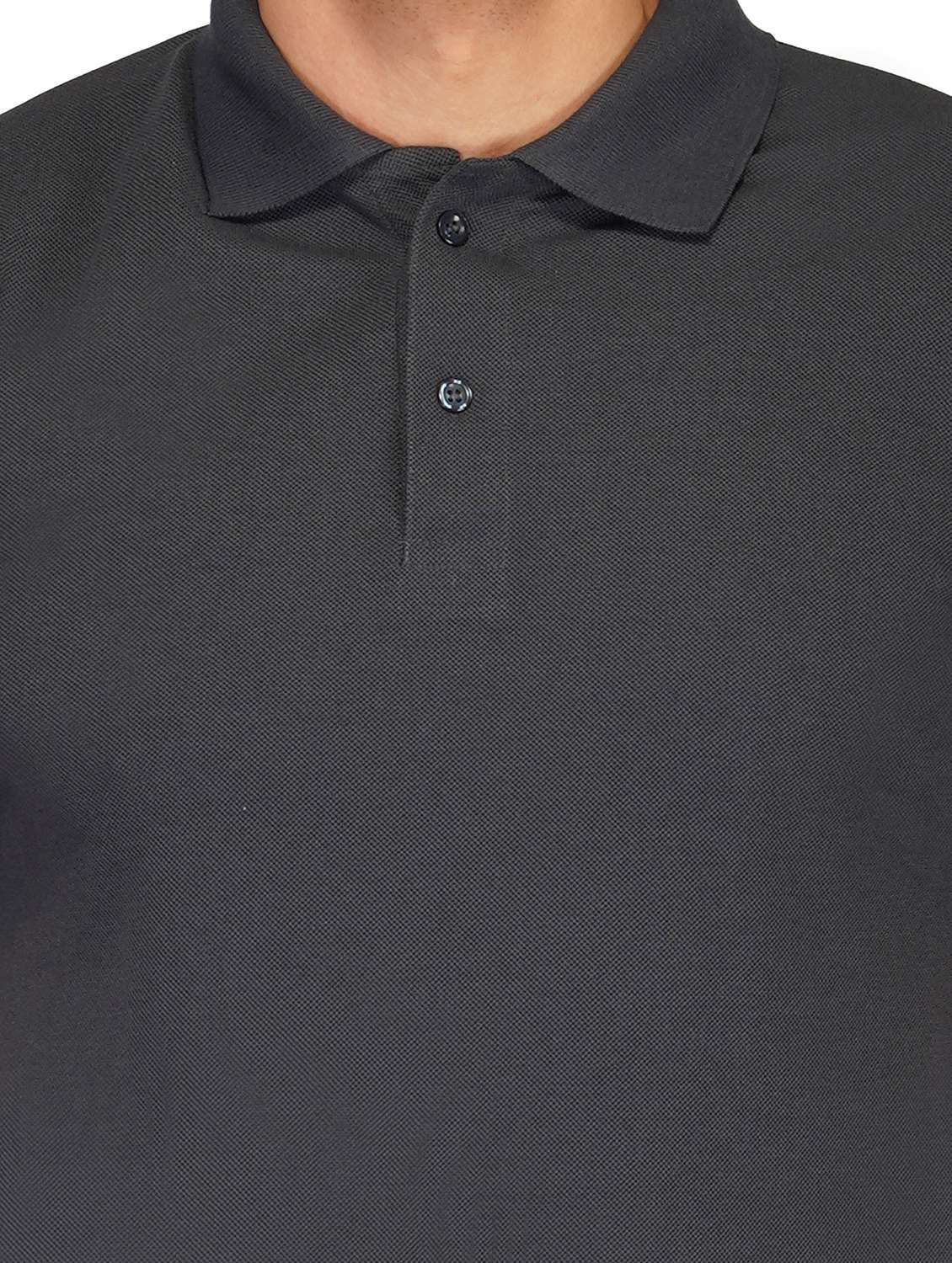 men solid polo t-shirt - 21338031 - Standard Image - 3