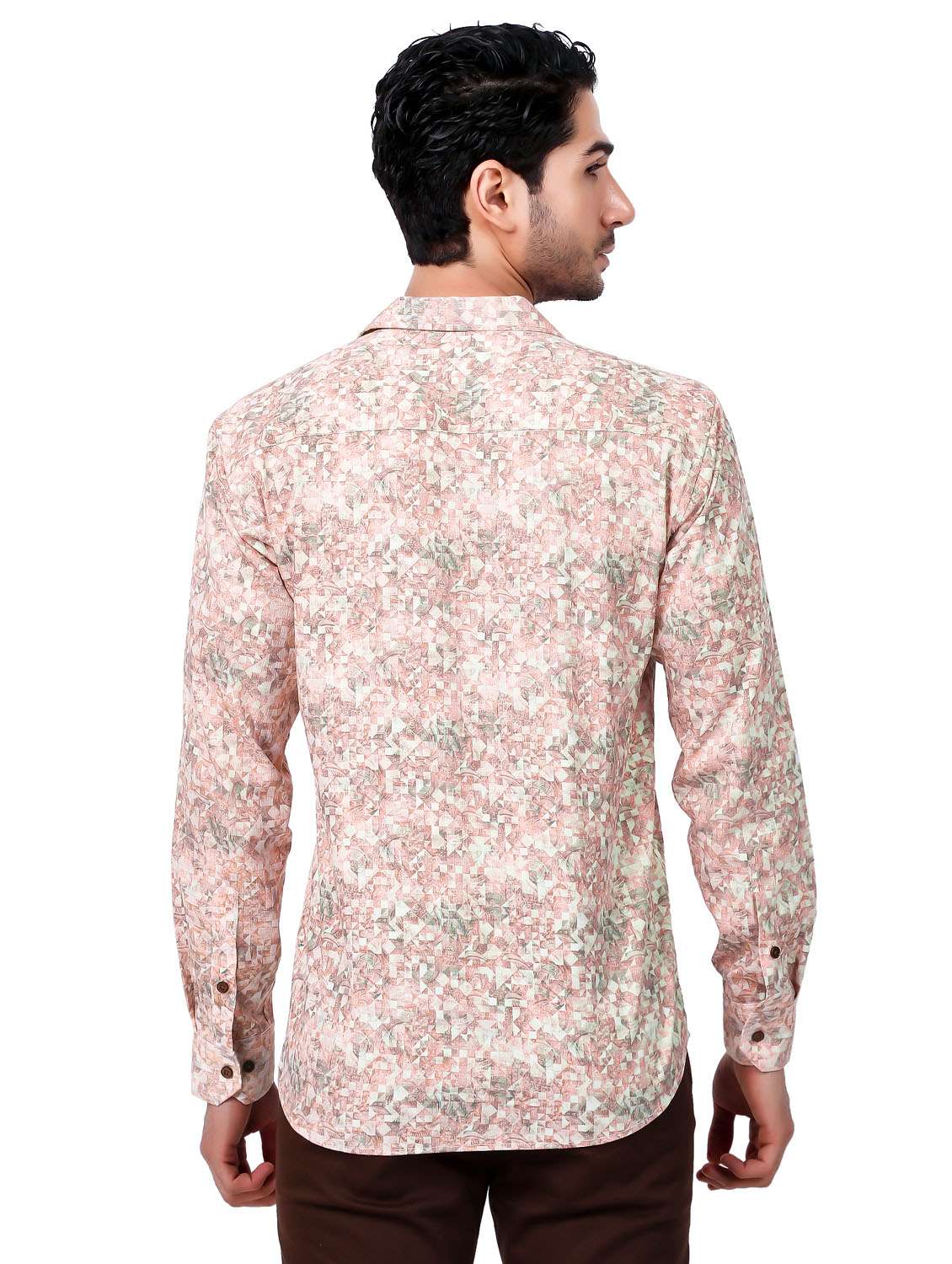 pink printed casual shirt - 21338064 -  Standard Image - 3