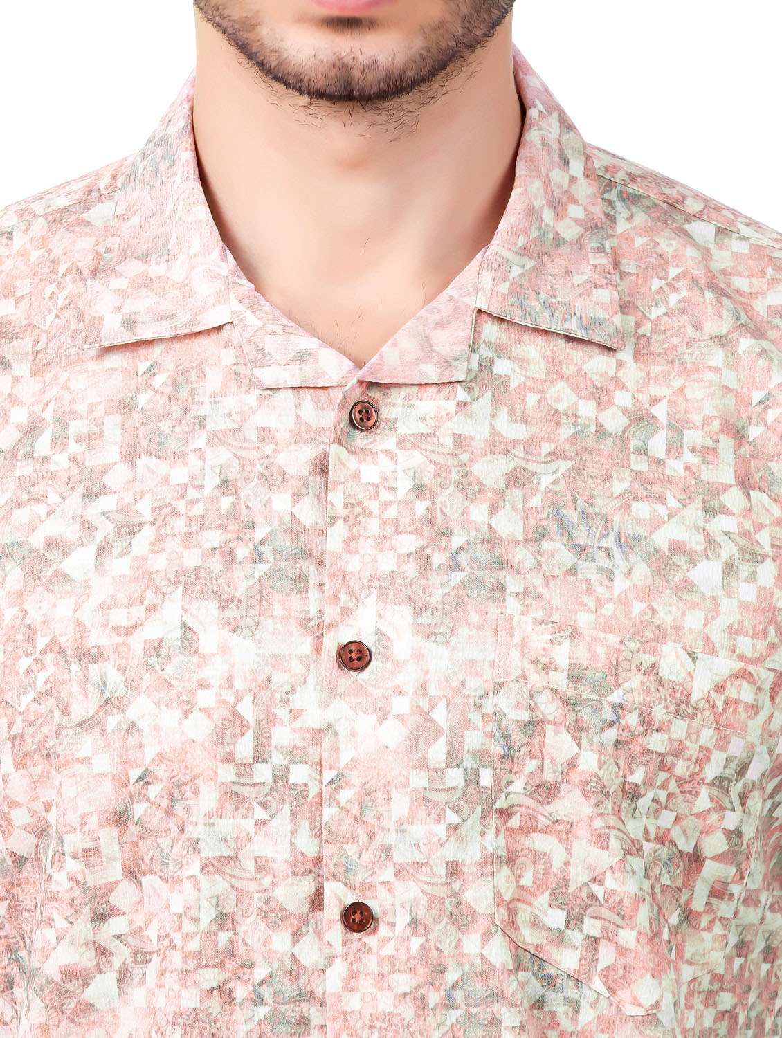pink printed casual shirt - 21338064 -  Standard Image - 5