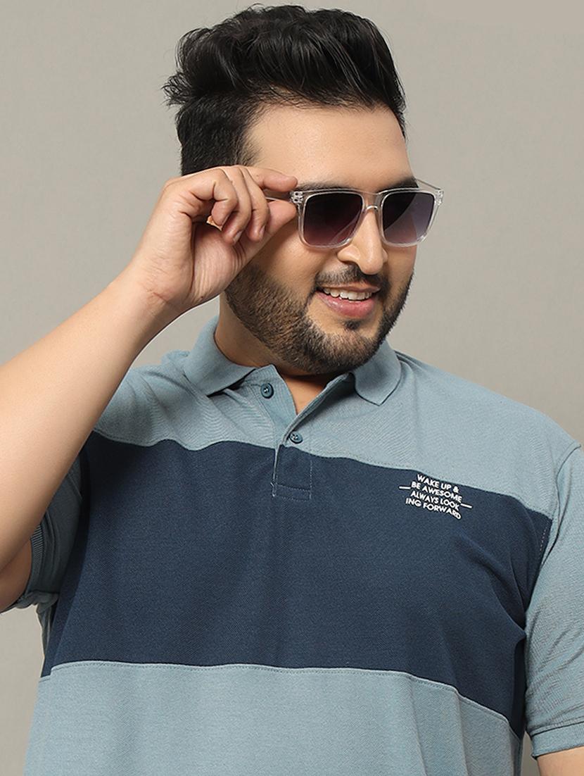 men plus size polo t-shirt - 21338242 - Standard Image - 3