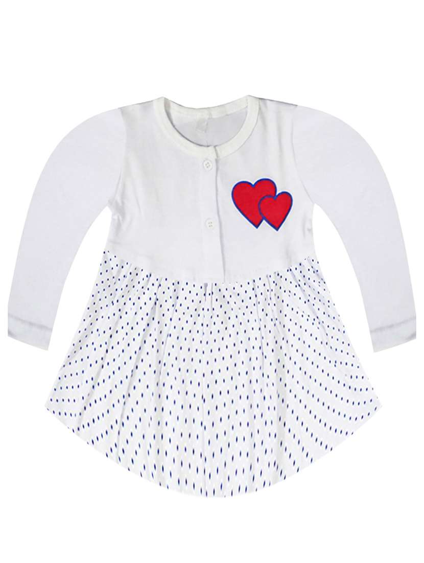 girls multicolored set of 2 printed frock - 21338312 -  Standard Image - 3