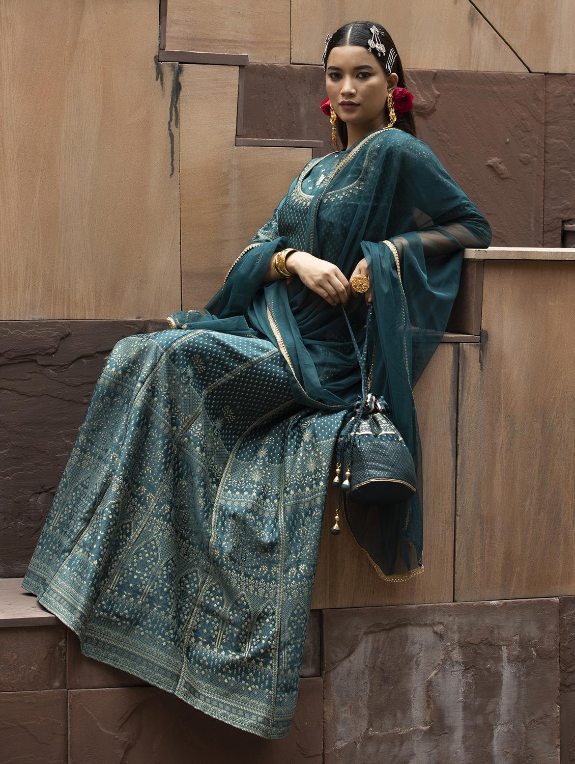 women stitched lehenga choli with dupatta - 21338615 - Standard Image - 3