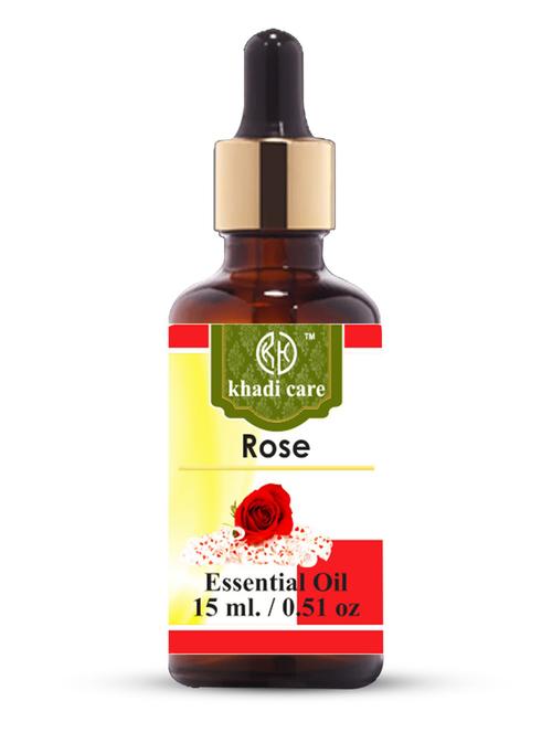 khadi care herbal rose essential oil - 15ml - 21339483 - Standard Image - 0