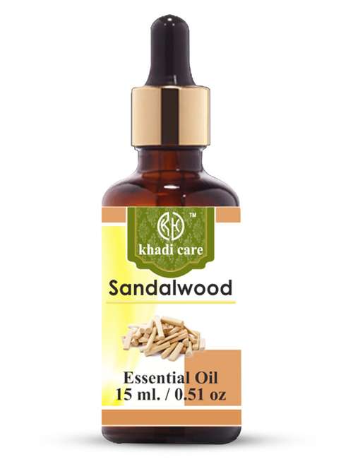 khadi care herbal sandalwood essential oil - 15ml - 21339485 - Standard Image - 0
