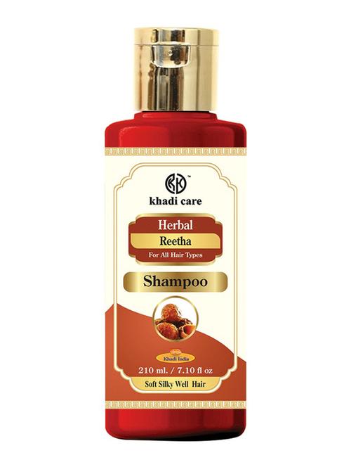 khadi care herbal reetha shampoo - 210ml - 21339532 - Standard Image - 0