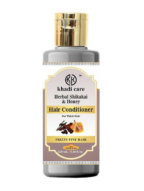 khadi care herbal shikakai & honey hair conditioner - 210ml - 21339541 - Standard Image - 0