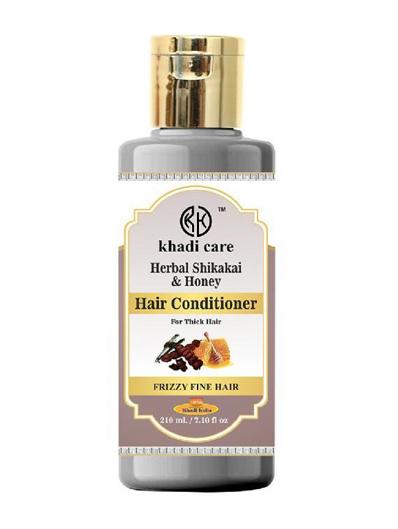khadi care herbal shikakai & honey hair conditioner - 210ml - 21339541 - Zoom Image - 0