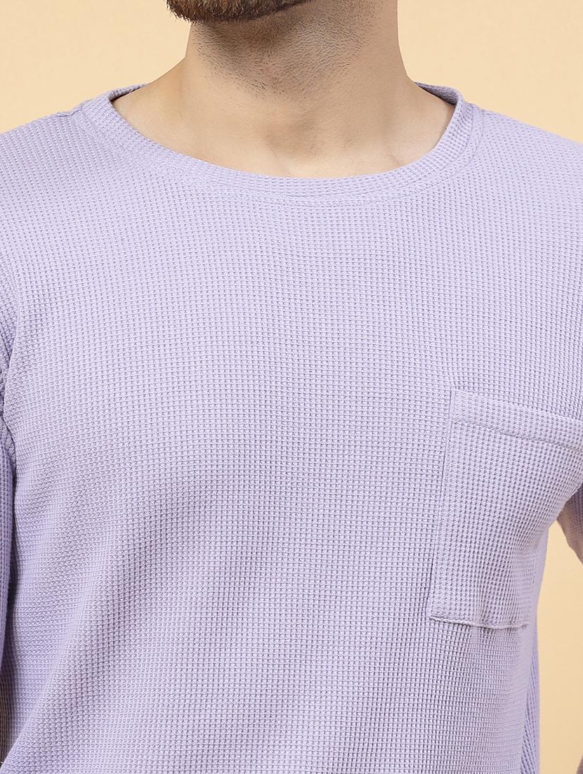 men plain round neck t-shirt - 21339595 - Standard Image - 3