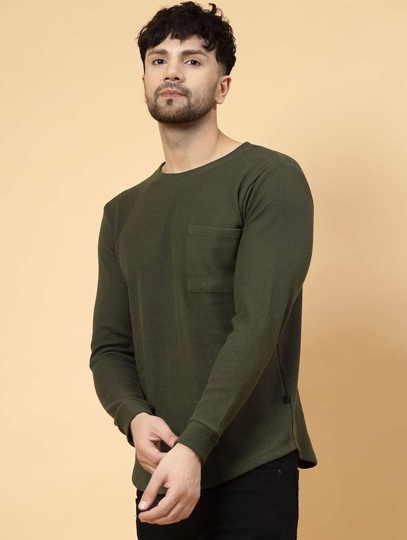 men plain round neck t-shirt