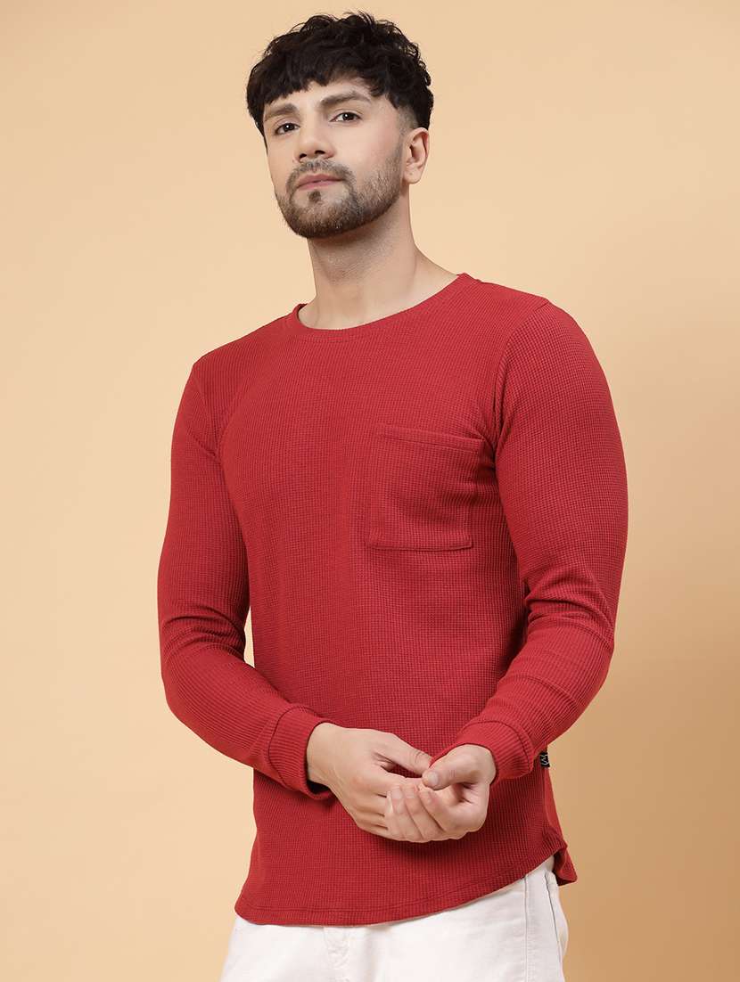 men plain round neck t-shirt