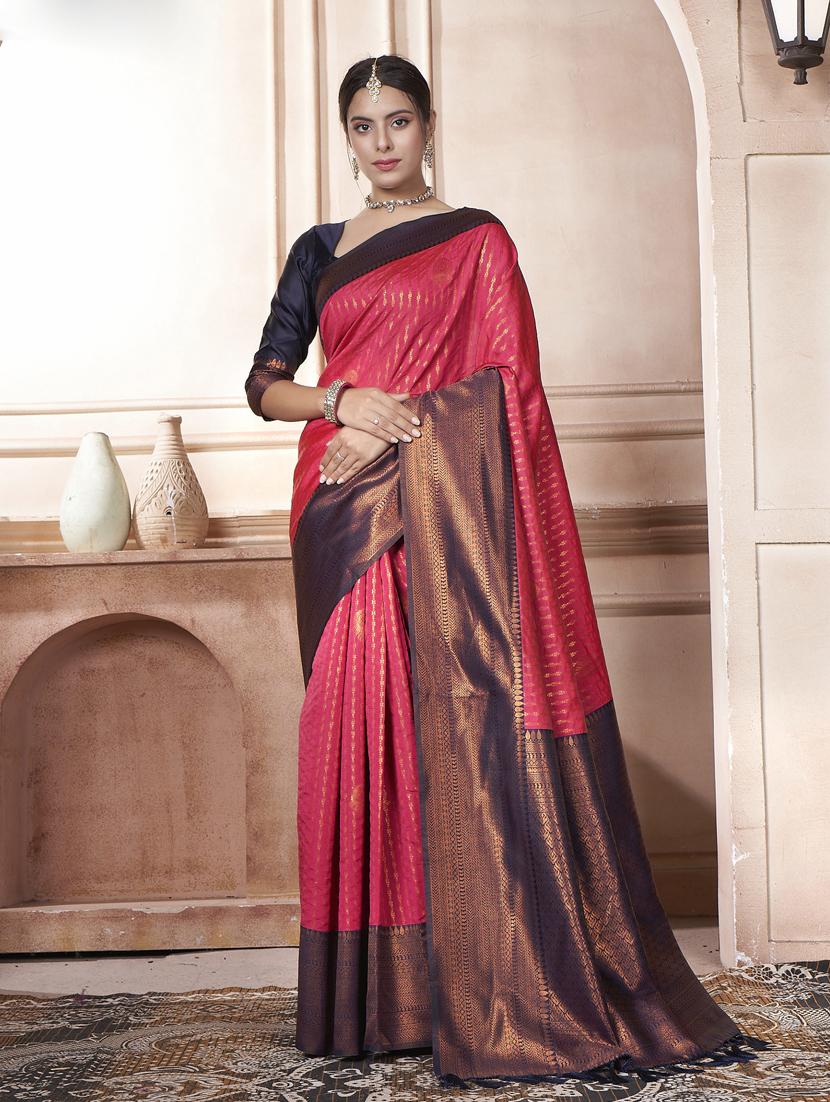 women self design kanjivaram saree - 21340473 - Zoom Image - 0