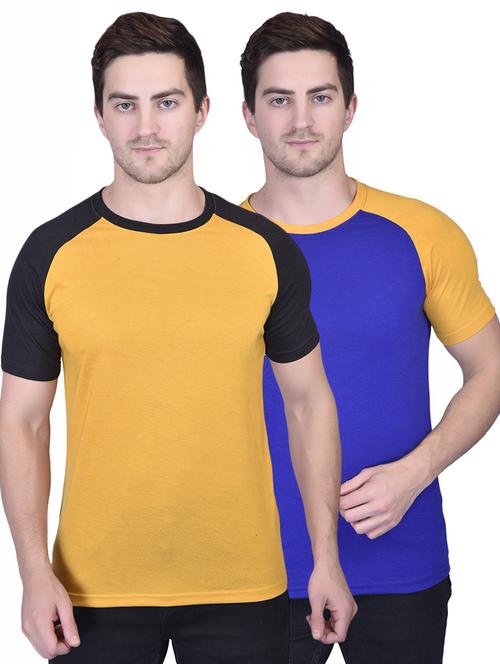 men color block t-shirts combo - 21340503 -  Standard Image - 0