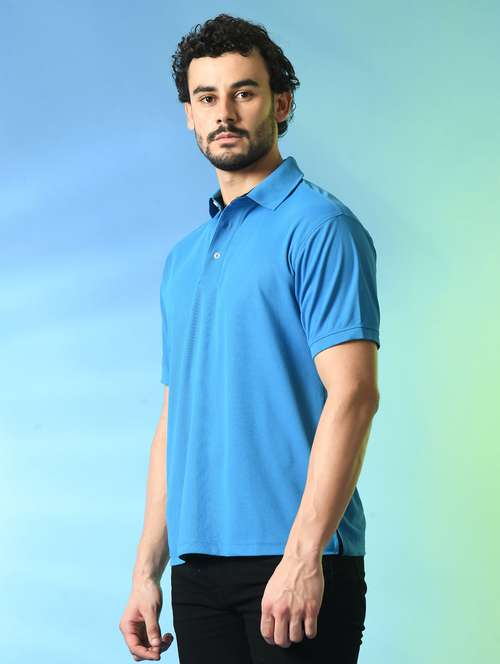 men solid polo t-shirt - 21340527 -  Standard Image - 0