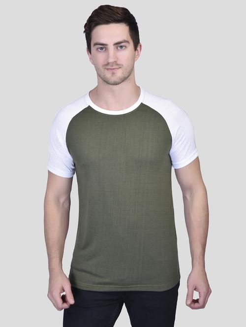 men color block round neck t-shirt - 21340535 - Standard Image - 0