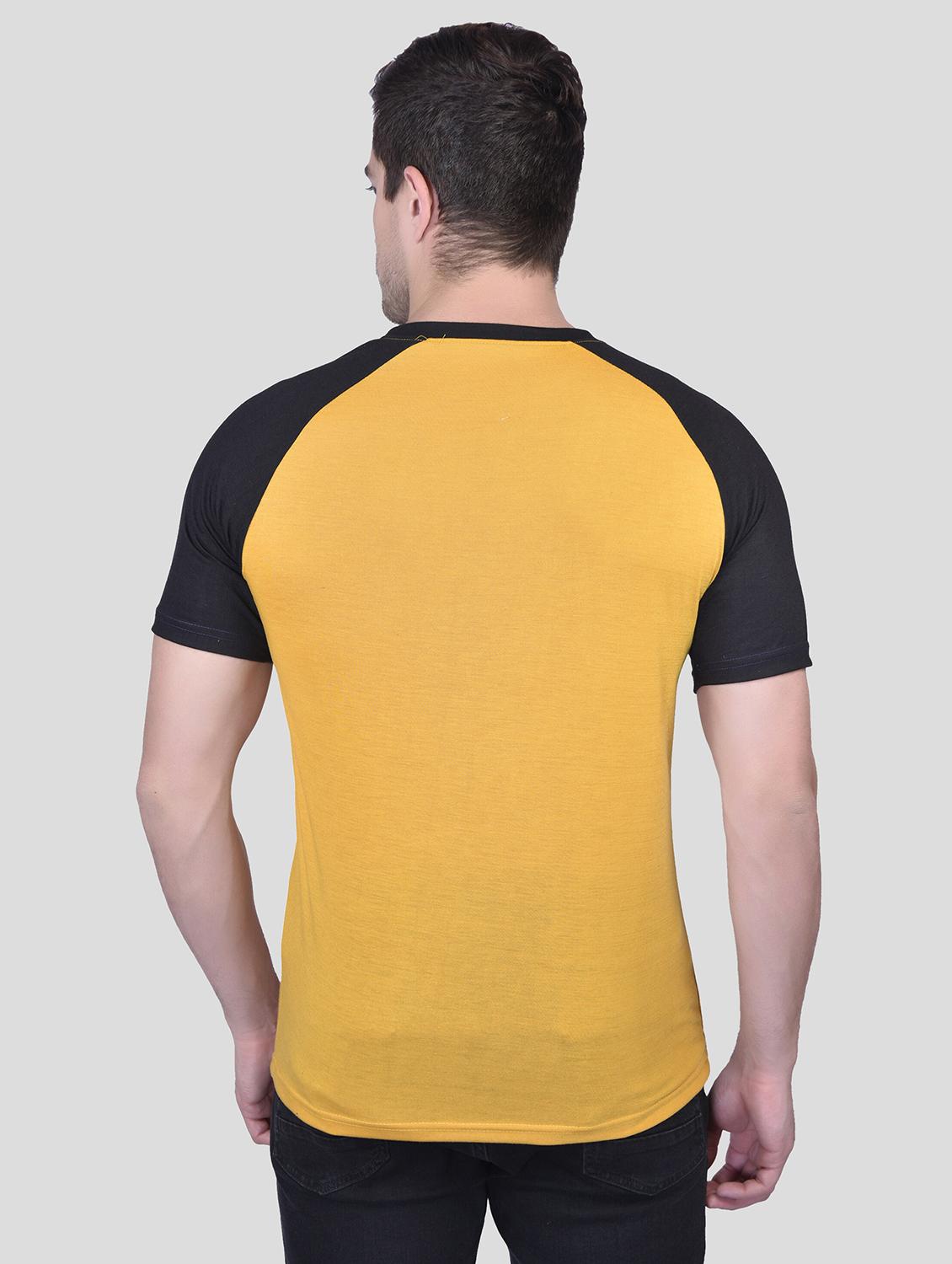 men color block round neck t-shirt - 21340541 - Standard Image - 3