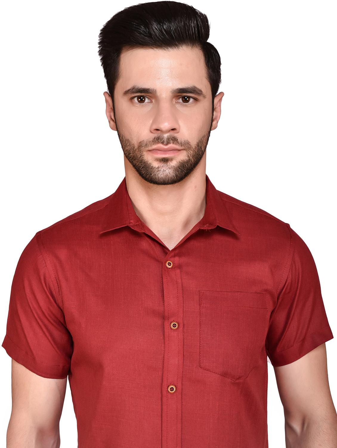 men solid casual shirt - 21340798 - Standard Image - 3