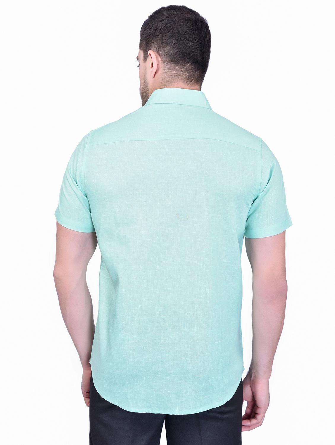 men solid casual shirt - 21340801 - Standard Image - 3