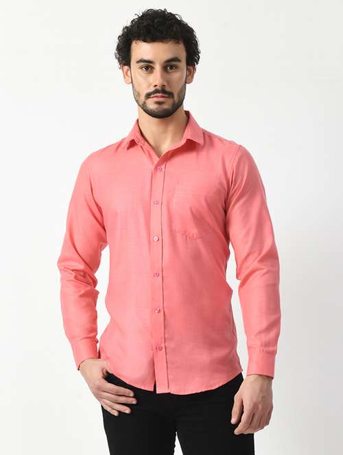 men solid casual shirt - 21340812 -  Standard Image - 0