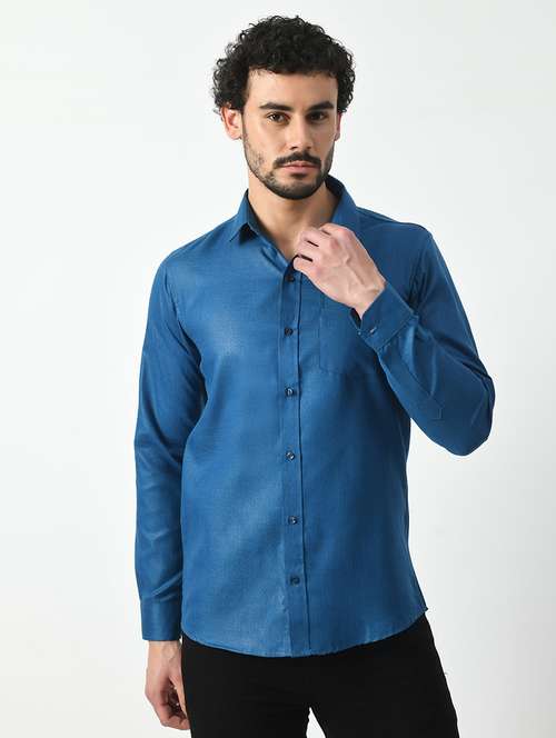 men solid casual shirt - 21340813 -  Standard Image - 0