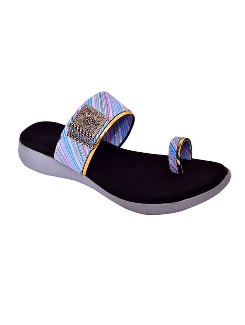 women printed flat sandal - 21340964 - Zoom Image - 0