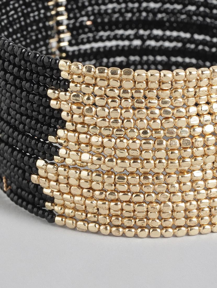 black metal bangle bracelet - 21341476 - Standard Image - 3
