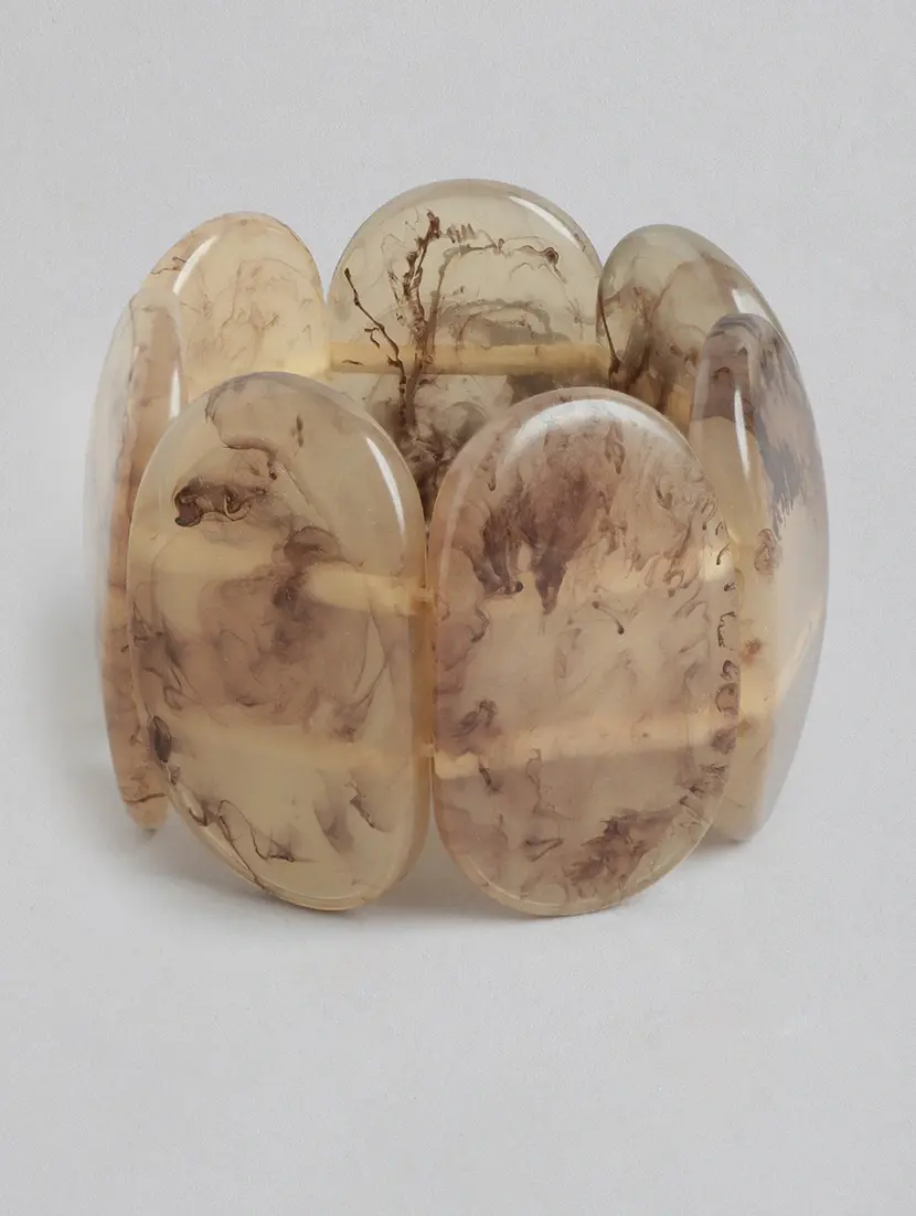 brown metal bangle bracelet - 21341483 - Zoom Image - 0