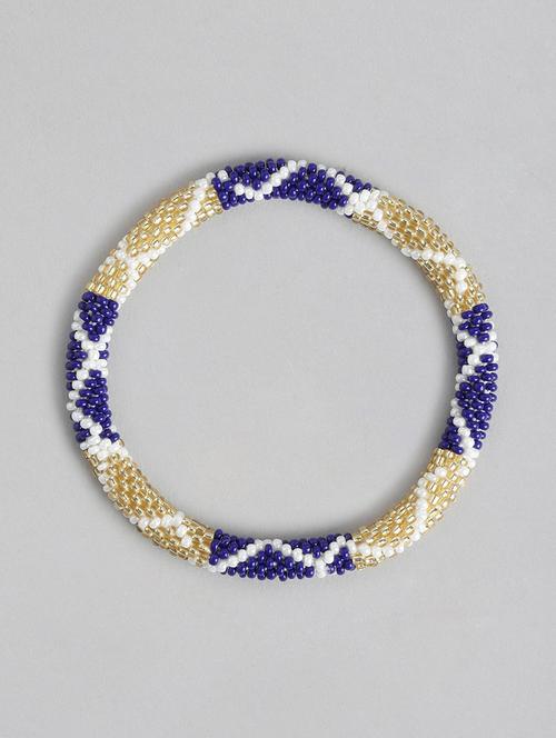 multi coloured metal bangle bracelet - 21341484 - Standard Image - 0