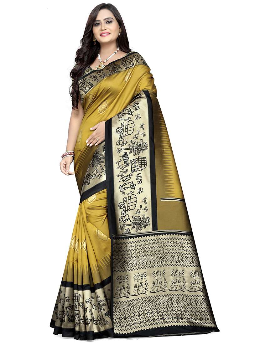 women self design bordered saree with blouse - 21341587 -  Zoom Image - 0