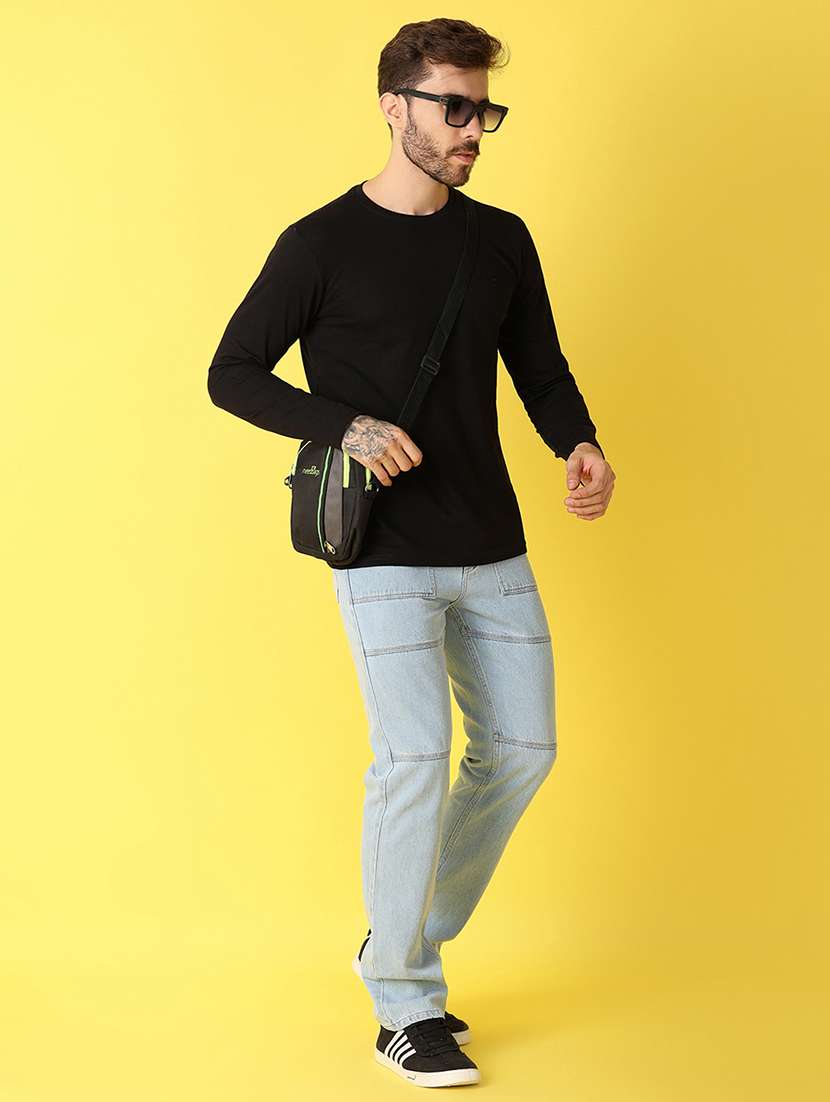 men round neck solid t-shirt - 21341762 - Standard Image - 3