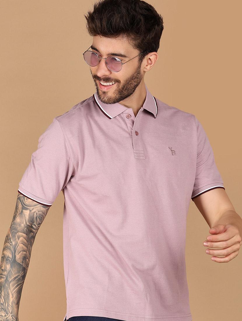 men solid cotton polo t-shirt - 21341792 - Standard Image - 3