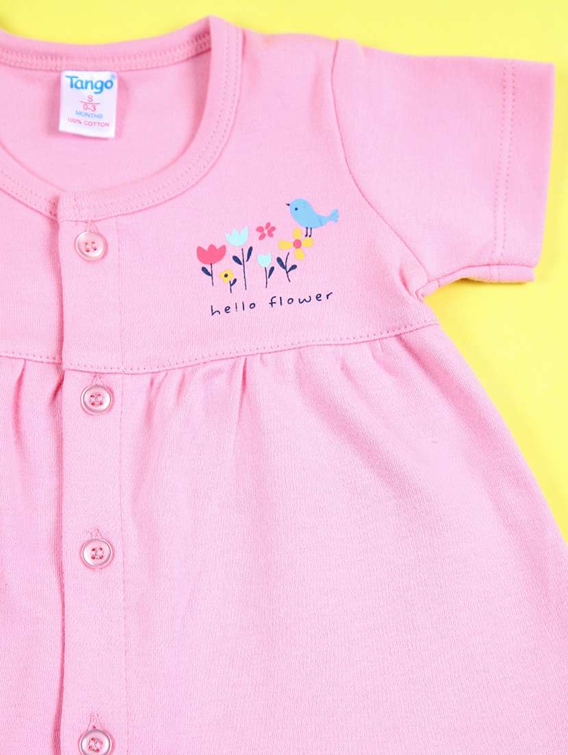 girls pack of 2 cotton frocks - 21341891 -  Standard Image - 3