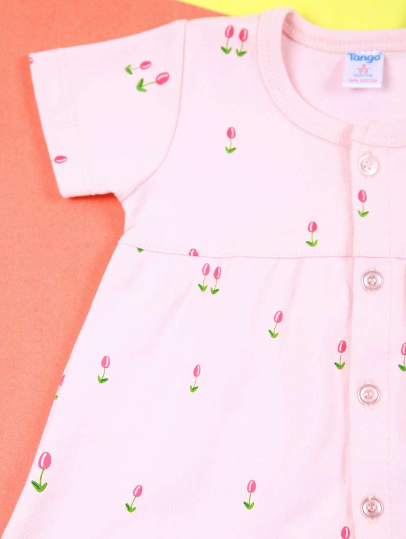 girls pack of 2 cotton frocks - 21341894 -  Standard Image - 3