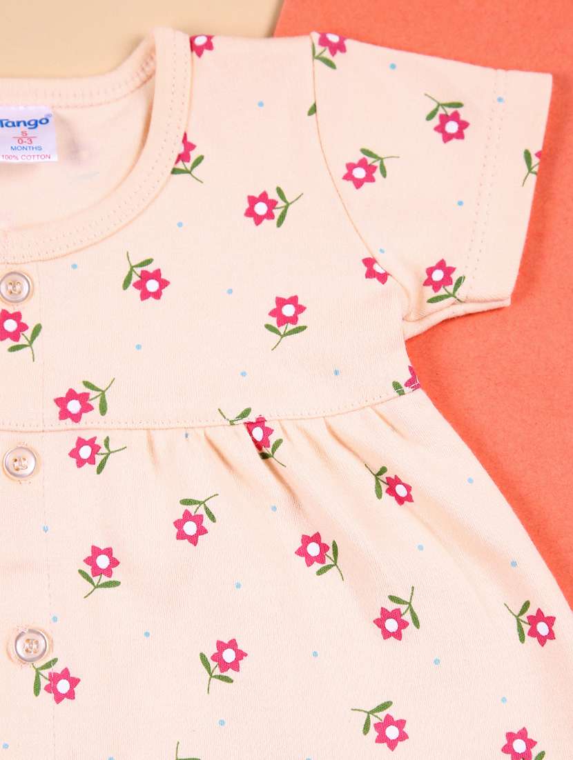 girls pack of 2 cotton frocks - 21341895 -  Standard Image - 3