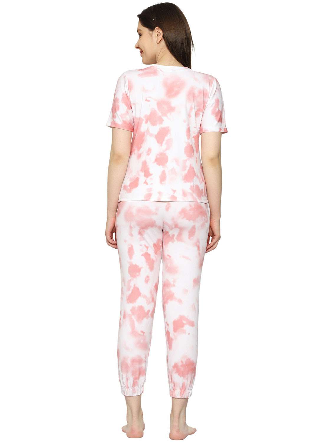 women toe & dye pyjama nightwear set - 21342128 - Standard Image - 3