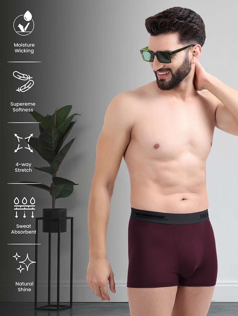 men solid trunks combo - 21342475 -  Standard Image - 3