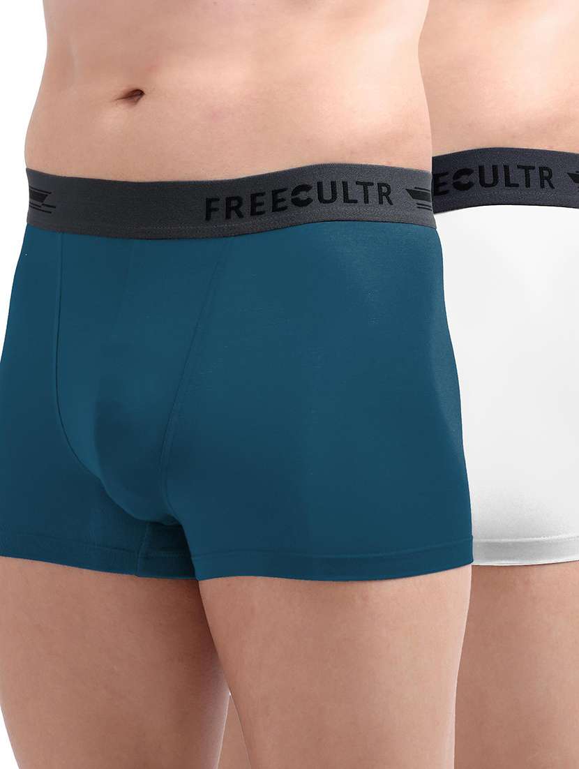 men solid trunks combo