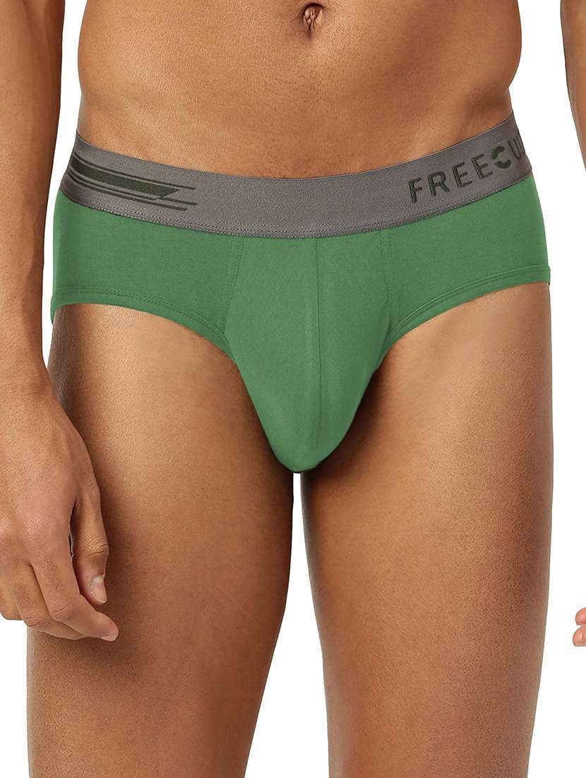 men solid modal hipster brief