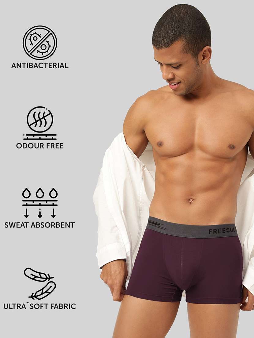 men solid trunks combo - 21342550 -  Standard Image - 3