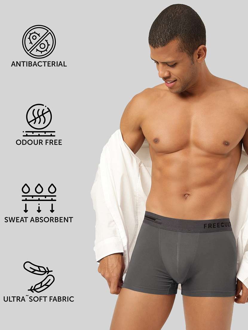 men solid trunks combo - 21342560 -  Standard Image - 3