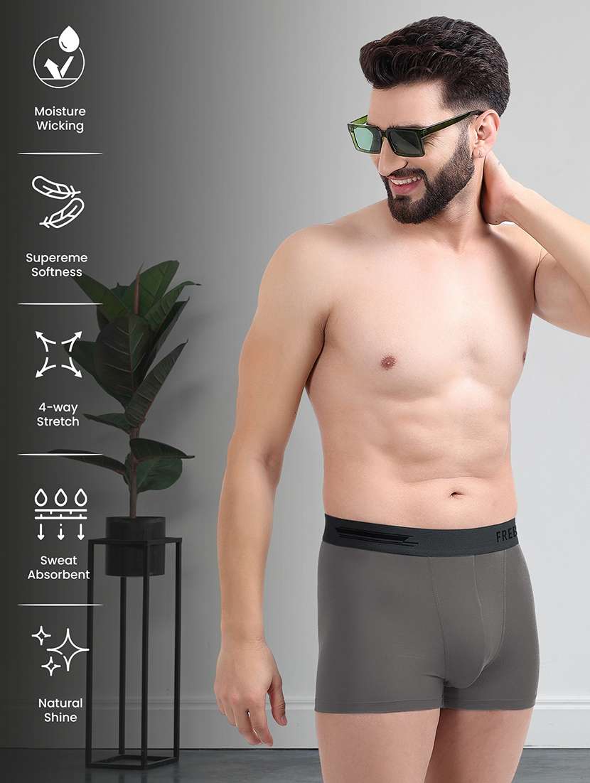 men solid trunks combo - 21342566 -  Standard Image - 3