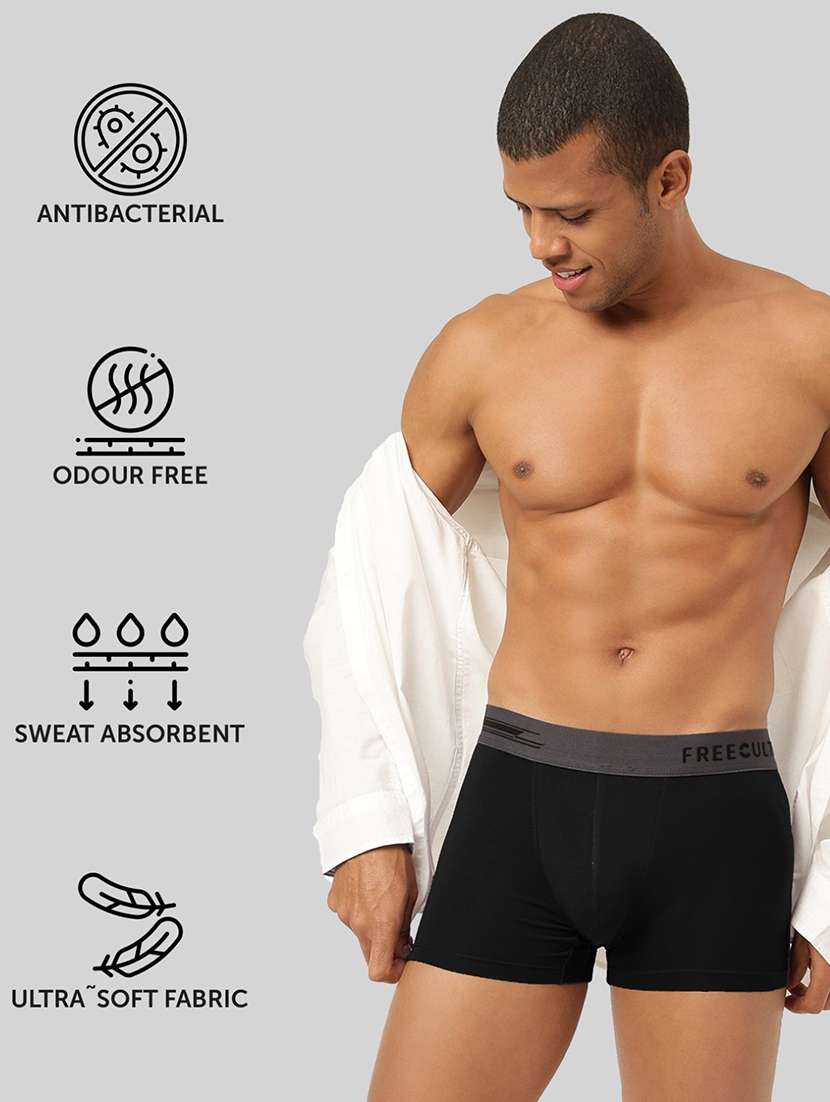 men solid trunks combo - 21342567 -  Standard Image - 3