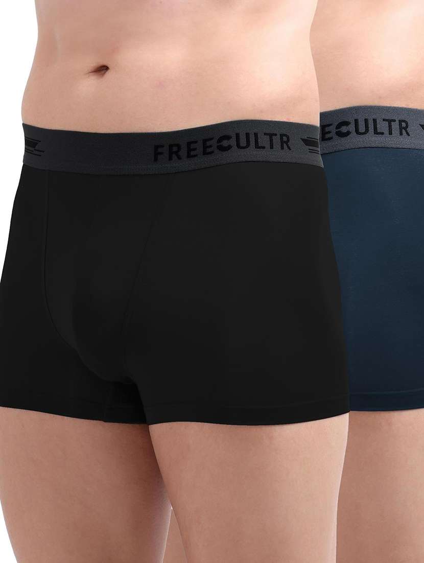 men solid trunks combo