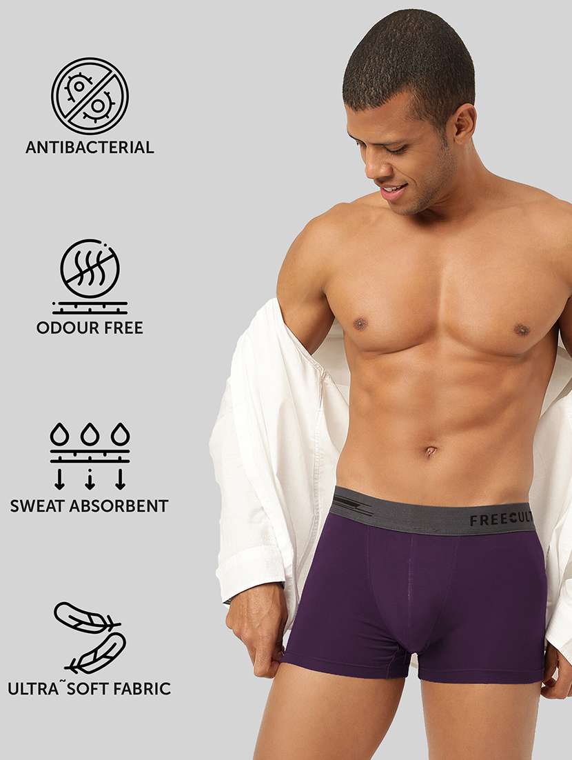men solid trunks combo - 21342614 -  Standard Image - 3