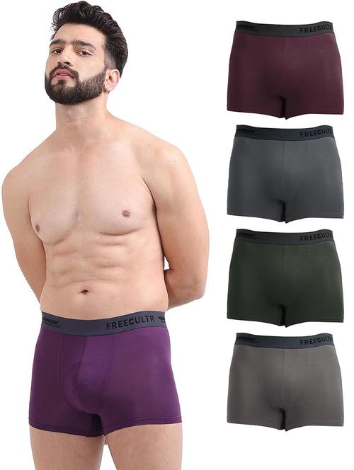 men solid trunks combo - 21342615 -  Standard Image - 0