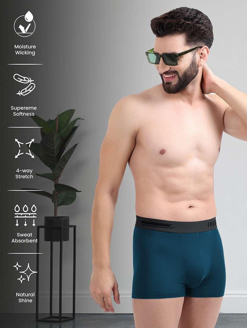 men solid trunks combo - 21342622 -  Standard Image - 3